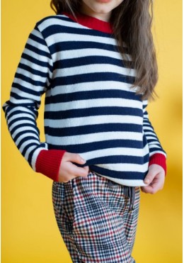 TopHat свитер в полоску для девочки 19123